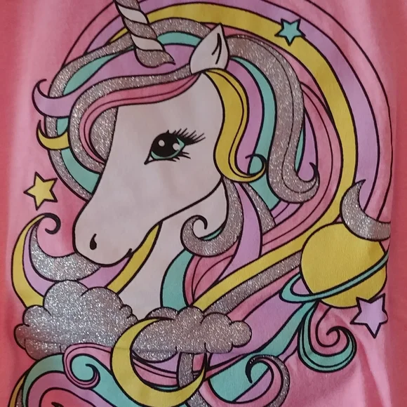 NWT, Size 16 XXL/TTG, Pink and multi color, short sleeve top - Picture 2 of 4